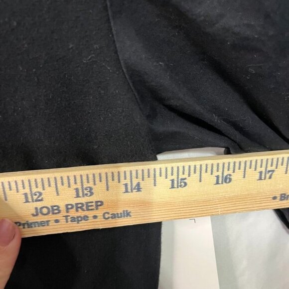 French Connection Juliet Sleeve Top Black Size Small – MSRP $48 - Picture 3 of 5